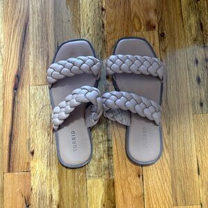 Torrid Women's Tan Braided Sandals
